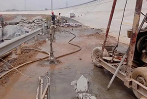 汉中公路钻孔施工